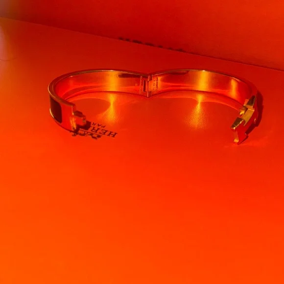 Hermes Black and Gold Women's Watch - Picture 3 of 5